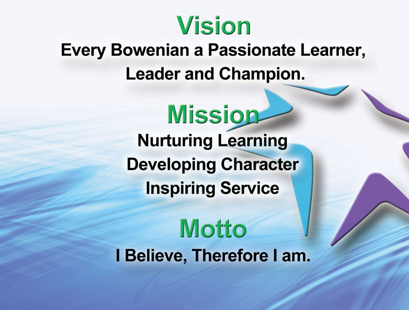 Our Vision Mission Motto And Values